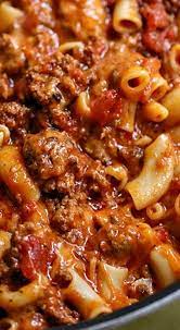 Easy Cheesy Beef Goulash Recipe Video Lil Luna Recipe Easy Goulash Recipes Recipes Goulash Recipes
