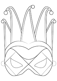 Collection of mardi gras mask coloring pages (38) mardi gras coloring pages greek theatre masks colouring pages printable Harlequin Mask Mardi Gras Coloring Page Free Printable Coloring Pages For Kids