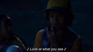 Turn Around Look At What You See Stranger Things Song Download Dustin X Suzie Song The Never Ending Story In Stranger Things Season 3 On Netflix Youtube