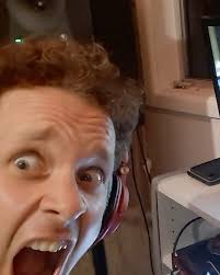 Me in 2021 recording a 40 piece orchestra in Budapest over Zoom? What is  this? Oh yes it is for Slumbering which is out