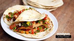 Combine the egg, beer, hot sauce and remaining 2 teaspoons of taco seasoning in a second bowl. Easy Flour Tortilla Recipe Fish Tacos Tacotuesday Youtube