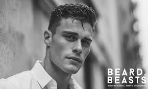 Image result for square face short haircuts men
