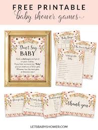Free Printable Baby Shower Games For Girls Free Baby Shower Free Baby Shower Games Free Printable Baby Shower Games