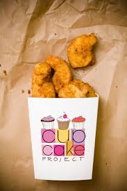 Meal in american fast food restaurant crunchy poultry in. The Chicken Nugget Cupcake Design I D Eat It