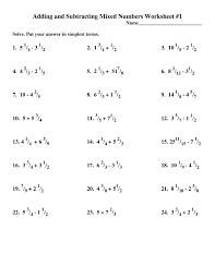 To make it easy to add and subtract them, just convert to improper fractions first in other words one and three quarters is the same as seven quarters. 65 Extraordinary Multiplying And Dividing Fractions Worksheets Picture Ideas Samsfriedchickenanddonuts