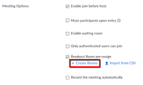 Breakout rooms are specifically useful for teachers conducting online classes for students. Instructors How To Pre Assign Participants To Zoom Breakout Rooms Fsu Canvas Support Center