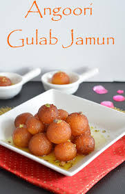 Small Spongy Pearl Shaped Anguri Angoori Gulab Jamun Are Prepared With Mawa Khoya And Soaked In Sugar Syrup Indian Dessert Recipes Gulab Jamun Indian Desserts