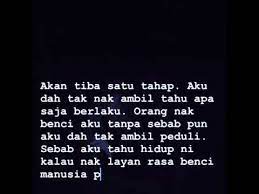 Sedihnya bila orang tak jaga hati kita. Jaga Hati Sendiri Sebelum Jaga Hati Orang Lain Youtube