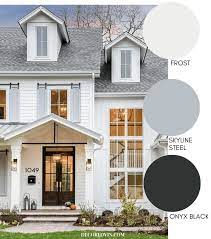 Cedar shutters, mahogany shutters and pine shutters are among the most popular choices for exteriors, while basswood remains the leader in interior shutters. Modern Farmhouse Style Exterior Paint Colors