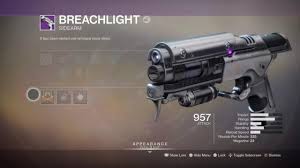 The recluse is a legendary submachine gun offering void damage. Destiny 2 How To Get Breachlight Primary Sidearm Keengamer