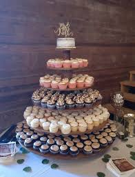 Rustic Cupcake Stand 6 Tier Tower Holder 200 Cupcakes 400 Etsy Rustic Cupcakes Wedding Desserts Rustic Cupcake Stands