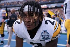 Running back Kaleb Johnson returns to practice for the Iowa Hawkeyes