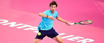 Professional tennis player on @atptour youth olympic champion toulouse ⚫️ @asicstennis @wilsontennis business inquiries : Atp Montpellier Ugo Humbert N A Pas Traine Hugo Gaston A Bataille En Vain Tsonga Trop Court