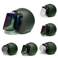 Baiklah kami tidak akan mengecewaakan anda berikut telah kami rangkum informasi helm jpn dari berbagai. Helm Bogo Jpn Arc Retro Army Dof Kaca Datar Flat Visor Lazada Indonesia