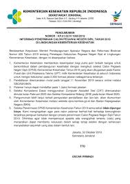 Contoh soal cpns 2021 pdf kementerian kesehatan. Penerimaan Cpns Kementerian Kesehatan Tahun 2019 2 205 Formasi Rekrutmen Lowongan Kerja Bulan Februari 2021