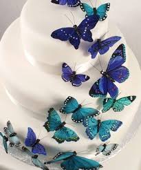 Pin Di Camilla Sansoni Su Wedding Cakes Matrimonio In Blu Topper Per Torta Nuziale Tema Matrimonio