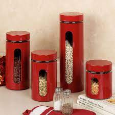 Our complete review, including our selection for the year's best red kitchen canisters, is exclusively available on spyer home decor. Red Canister Set For Kitchen Kitchen Decor Sets