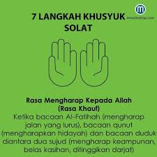 Cara paling berkesan nak dapat khusyuk dalam solat ustazah asma harun. 7 Tips Khusyuk Dalam Solat Vitamin Wawa Pengedar Shaklee Aktif