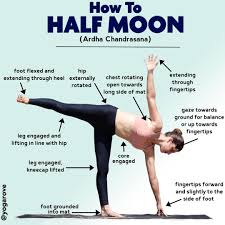 Half Moon Ardha Chandrasana How To Follow Yogarove Follow Yogarove Half Moon Is A Great Balancing P How To Do Yoga Hip Opening Yoga Stepper Workout