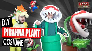 Piranha Plant Costume Diy For Kids Cosplay - YouTube