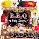 Amazon.com: BBQ Baby Shower Decorations, Baby Q Party Decorations ...