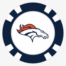 General view of the denver broncos logo on the sidelines during a game against the indianapolis colts at sports authority field at mile high on. Broncos Logo Png Images Free Transparent Broncos Logo Download Kindpng