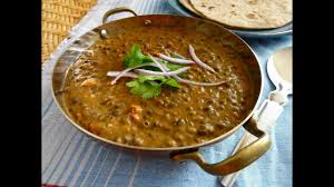 I just sprinkled some arugula on top of a swirl of yogurt, tossed some of the lentils on top of that, and instead of basil i topped with cilantro and more scallions. Dal Makhani Recipe Indian Lentils Youtube