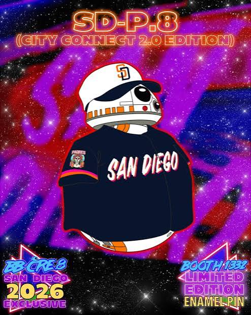 SD-P.8 (City Connect 2.0 Edition) Enamel Pin