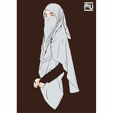  Hijab Vector Niqab Ahmadfu22 Gambar Karakter Kartun Kartun Hijab