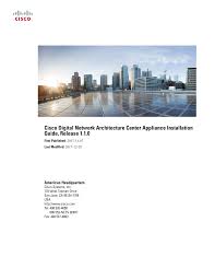 Don't see your favorite business? Cisco Digital Network Architecture Center Appliance Installation Manualzz