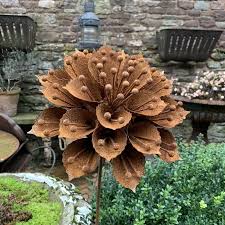 Maybe you would like to learn more about one of these? Large Rusty Metal Flower Stake 268 Heavenly Homes Gardens Silk Flowers Home Decor Christmas Baubles Garden