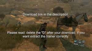 Metal Gear Solid V Phantom Pain Lingon Trainer 1 10 26 Youtube