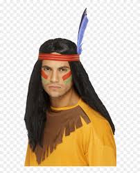 To add additional power the paint might be applied by the medicine man. Indian Brave Wig American Indian Face Paint Designs Hd Png Download 600x951 5642353 Pngfind