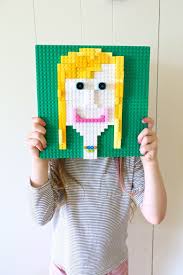 Lego Self Portraits Lego For Kids Art Games For Kids Lego Portrait