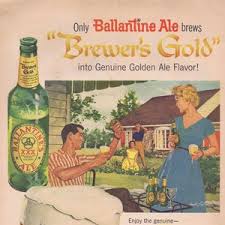 Image result for White 1957 Ballatine Ale Company