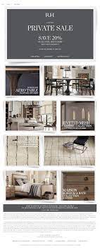 The Email Marketing Best Practices Destination Email Design Design Restoration Hardware