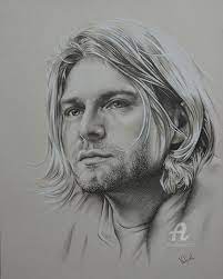 Browse the user profile and get inspired. Portrait De Kurt Cobain Drawing By Aurelie Nativel Artmajeur