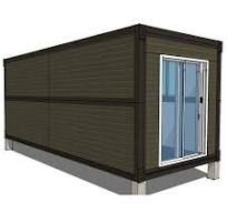 Moisture Proof Reused Prefab Folding 20ft 40ft Container ...