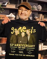 This is a list of performers who toured with collins in 2017/2018/2019 during the not dead yet tour. Phil Collins Genesis 53rd Anniversary 1967 2020 Signature Thank You For Ther Memories T Shirt Wish
