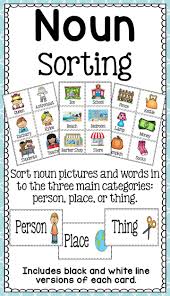 Noun Picture Sort Person Place Or Thing Students Will Love Sorting These Noun Cards Teach Students The Three Differ Teaching Nouns Nouns Nouns Activities