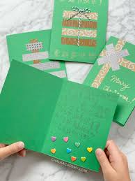 Card making process with anett. 6 Easy Washi Tape Christmas Cards That You Can Make With Kids