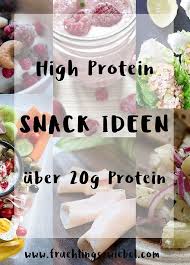16 Snack Ideen Mit Mehr Als 20g Eiweiss High Protein Snacks Protein Snacks Proteinreiche Snacks High Protein Snacks
