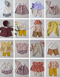 Bitty Baby Doll Clothes Patterns Free Set Of 12 Pdf Doll Clothes Patterns For Waldorf Dolls Bitty Etsy In 2020 Waldorf Dolls Clothes Baby Doll Clothes Patterns Doll Clothes Patterns