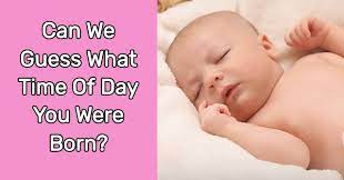 Apr 09, 2020 · to find out what time you were born, try asking your parents or other people who were present during your birth. Can We Guess What Time Of Day You Were Born Quizlady