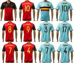 Bedrucke es mit nummer und name. Grosshandel 2018 Belgien Trikot 2017 Fussball Benutzerdefinierte 10 Eden Gefahr Fussball Shirt Kits 9 Romelu Lukaku 7 Kevin De Bruyne 8 Fellaini 4 Kompany Von Vip Sport 11 42 Auf De Dhgate Com Dhgate