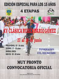 ClasicaRubenDarioGomez🇨🇴🚴🏻‍♂️ #CiclismodeColombia🇨🇴🚴‍♀️ Edición  especial de la Clásica Rubén Darío Gómez que tendrá 4 etapas en su XV  edición (27-30 de Junio de 2025) Prejuvenil: 15-16 años Juvenil: 17-18 años  Damas Única Sub-23: