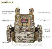 OEM/ODM Военные пуленепробиваемые тактические жилеты Molle ...