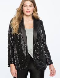 Black Blazer For Women Plus Size Sequin Pearl Embellished Blazer Women S Plus Size Coats Jackets Eloquii Plus Size Coats Plus Size Fashion Plus Size Fall Outfit