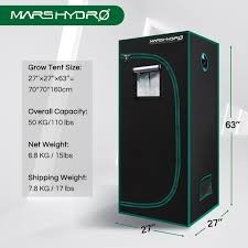 Don't even go into your grow room during the 12 hours of uninterrupted darkness because even the light from another room leaking in for a second can change things. 27 X27 X63 Indoor Grow Tent Room Kits Reflective Diamond Mylar For Indoor Plants Hydroponic Clone Hut Box Growing Garden Greenhouse Horticulture Lightproof Non Toxic Mars Hydro Walmart Com Walmart Com