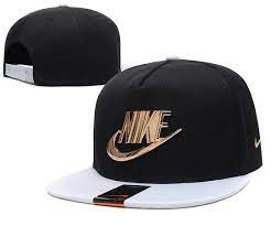 Mens Nike The Classic Nike Iron Gold Metal Logo A Frame Usa 2016 Best Quality Fashion Leisure Snapback Cap Black White Fashion Cap Nike Men Metallic Logo
